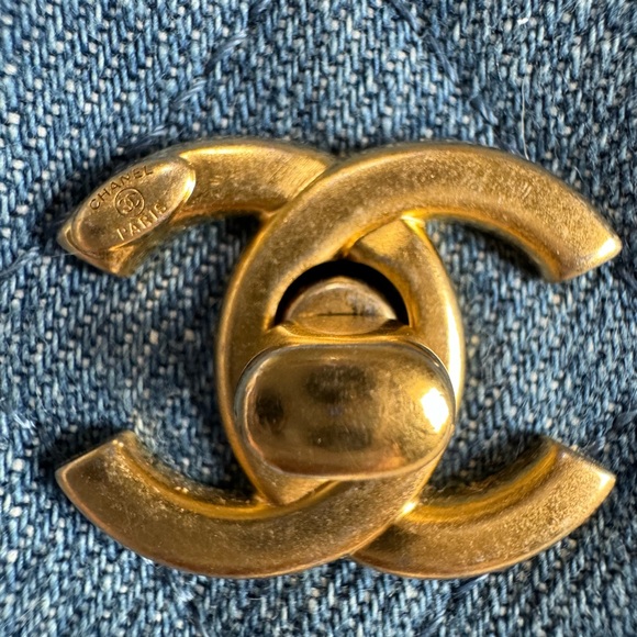 Chanel Denim Pearl Crush WOC - Picture 3 of 16